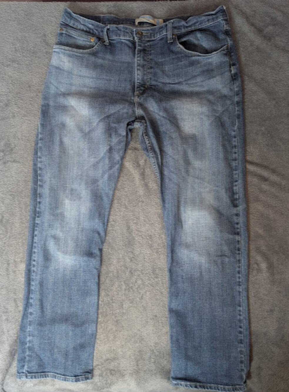 WRANGLER Straight fit Flex Mens Jeans 36 W 29 L Cowboy Rancher Utility